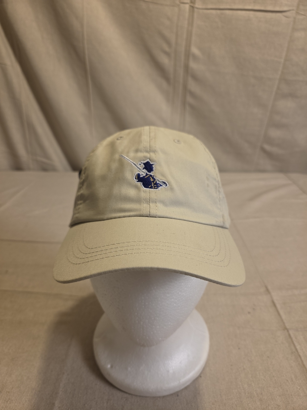 Imperial Finch Turf Embroidered Logo Adjustable Strapback Hat Cap Khaki